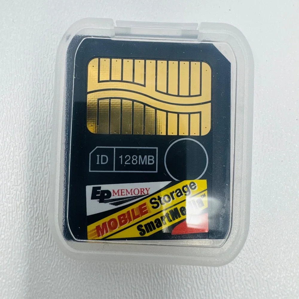 EP Memory 128MB SmartMedia Card Mobile Storage ID K9D1G08V0M-SSB0 Korea